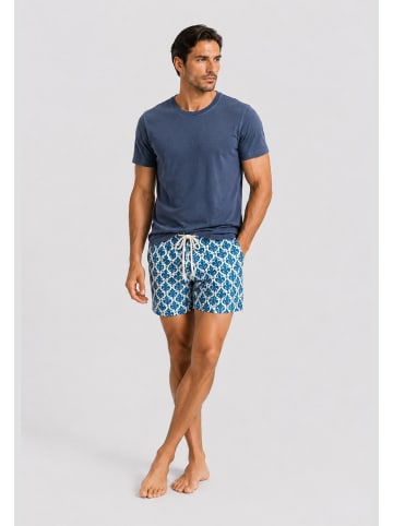 Gassa d’Amante Badeshorts & T-Shirt (2tlg. Set) Sanremo in Dunkelblau-Jeansblau