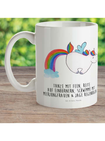 Mr. & Mrs. Panda Kindertasse Einhorn Pegasus mit Spruch in Weiß