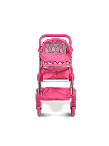 Moni Puppenwagen Vicky 9620 in rosa