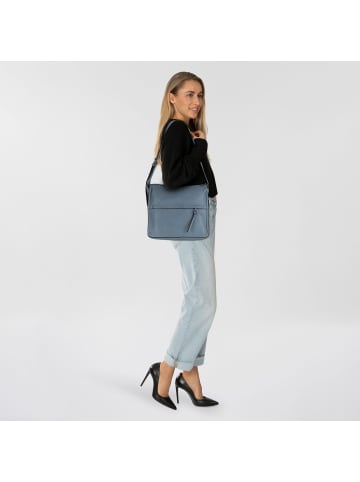 LIEBESKIND BERLIN Sky Schultertasche Leder 33 cm in blue heaven