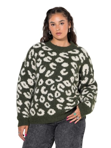 Studio Untold Pullover in dunkeloliv