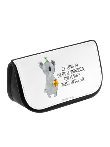 Mr. & Mrs. Panda Kosmetiktasche Koala Geschenk mit Spruch in Weiß