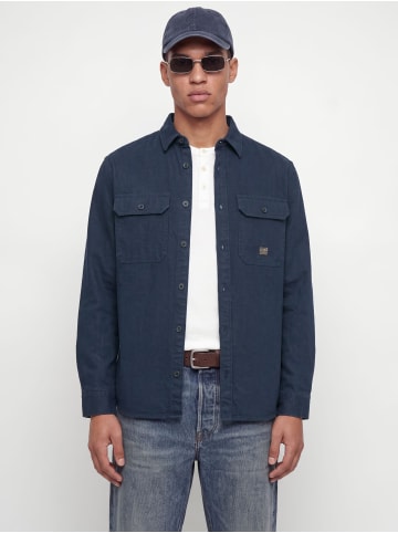 Jack & Jones Overshirt in Insignia Blue