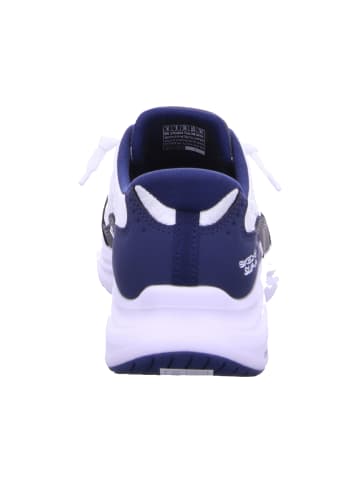 Skechers Lowtop-Sneakers CONTOUR FOAM - COZY FIT in white/navy