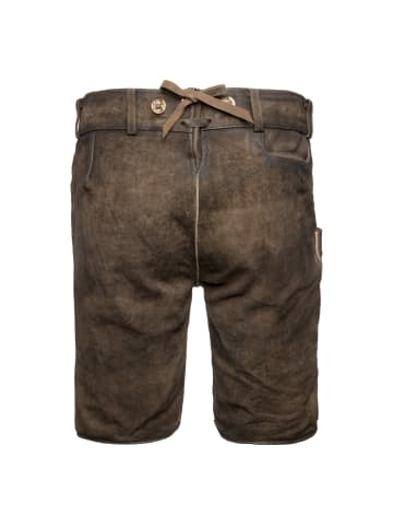 Stockerpoint Lederhose Beppo4 in dunkelbraun