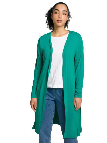 Gina Laura Sweatjacke in grasgrün