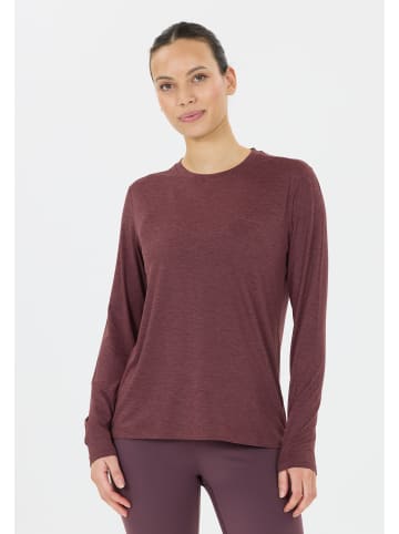 Endurance Langarmshirt Alvaly in 4261 Huckleberry