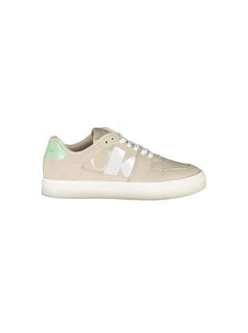 Calvin Klein Beige Polyurethan-Sneaker