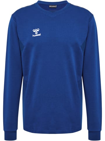 Hummel Sweatshirt Hmlauthentic Erwachsene in TRUE BLUE