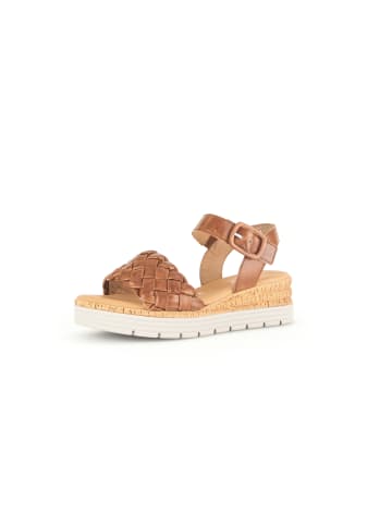 Gabor Comfort Plateau Sandale in beige