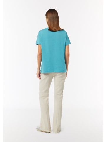 comma T-Shirt in 6350_türkisblau
