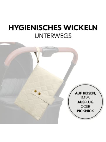 Hauck Windeltasche mit Wickelunterlage - Change in grau,beige