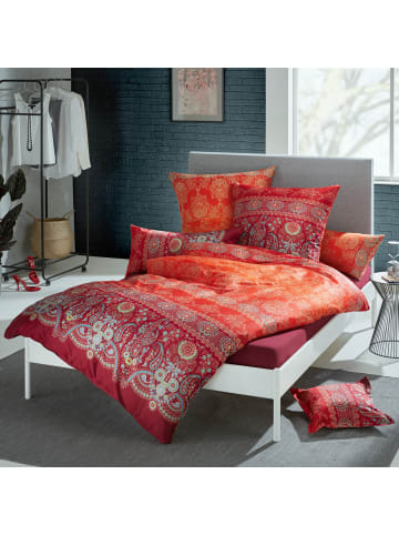 Bassetti Fein Satin Bettwäsche Gran Paradiso in rot