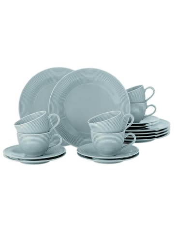 Seltmann Weiden 18er Set Kaffeeservice Beat Color Glaze in Arktisblau