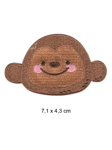 Catch the Patch Tier Kopf Set 8 StückApplikation Bügelbild inBunt