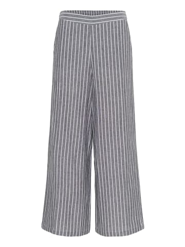 Kaffe Hose BPmalena Casual fit in Black Melange/White Stripe
