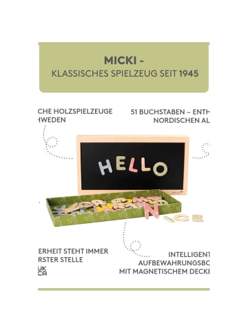 Micki Magnetbuchstaben Universal in multicolor