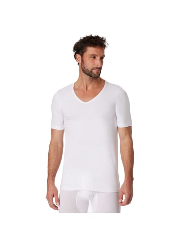 Schiesser T-Shirt 2er Pack in Weiß