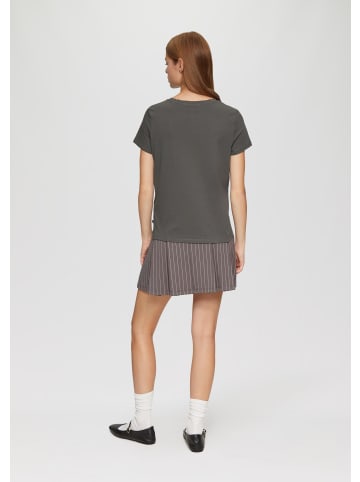 QS T-Shirt in 96D1_anthrazit