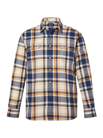 Men Plus Hemd in navy blau