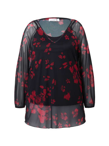 MIAMODA Bluse in schwarz