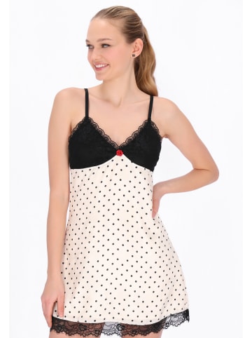 myMo at night Women Dress in offwhite black