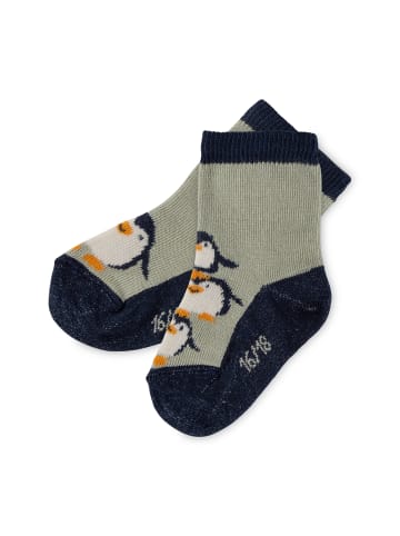 Sigikid Sockenset 3er Polar Friends in Dunkelblau/Orange/Grün