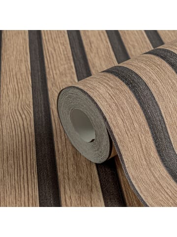A.S. Création Tapete Wooden panel Beige
