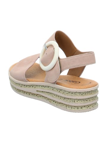 Gabor Keilsandaletten in Rosa