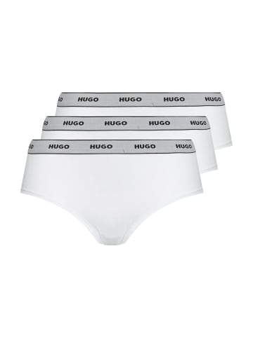 HUGO Slip 3er Pack in Weiß