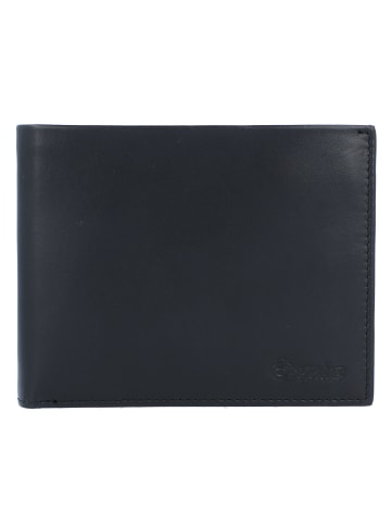 Esquire New Silk Geldbörse Leder 12 cm schwarz