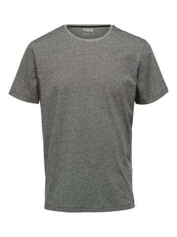 SELECTED HOMME T-Shirt 'Aspen' in dunkelgrau