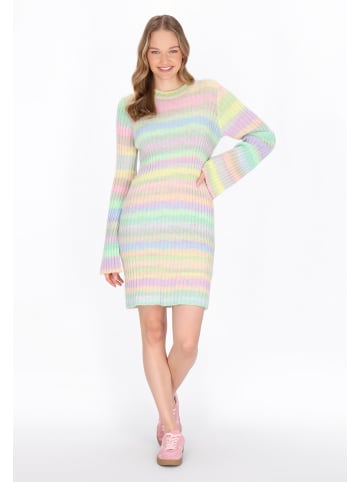 myMo Women Dress in lime multicolor
