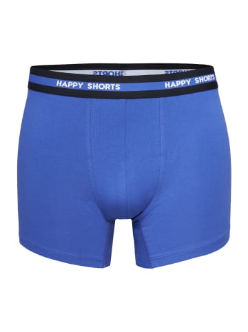 Happy Shorts Retro Pants Motive in Hawaii black-blue