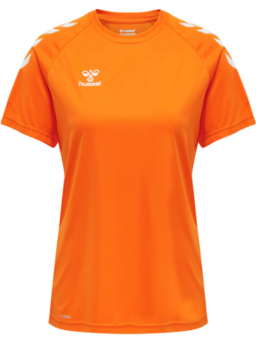 Hummel Hummel T-Shirt S/S Hmlcore Multisport Damen Schnelltrocknend in ORANGE TIGER