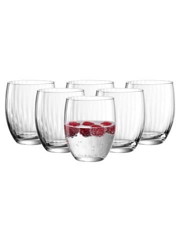 LEONARDO 6er Set Trinkgläser Poesia 380 ml transparent in transparent