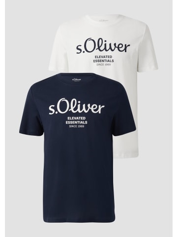 s.Oliver T-Shirt in 01X1_weiß