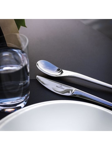 Villeroy & Boch 30er Set Tafelbesteck NewMoon silber in silber