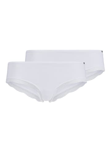 Skiny Slip 2er Pack in Weiß