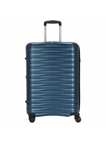 Roncato Wave - 4-Rollen-Trolley M 65 cm erw. in denim