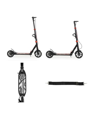 Byox Kinderroller Plexus klappbar in schwarz