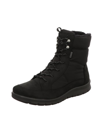 Ecco Schnürstiefel in schwarz