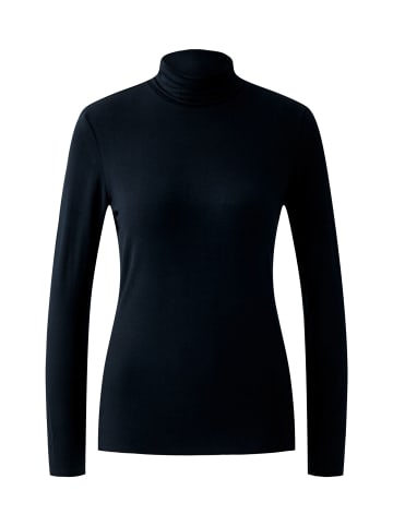 Oui Langarmshirt in black