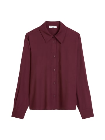 Marc O'Polo DENIM Bluse relaxed in Dark Maroon