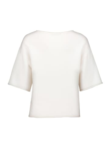 Betty Barclay Strickpullover kurzarm in Rohweiß