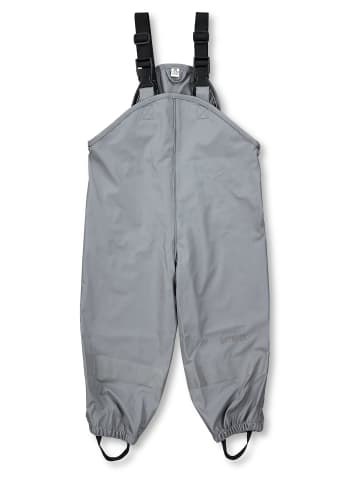 Sterntaler Regenträgerhose ungefüttert uni in rauchgrau