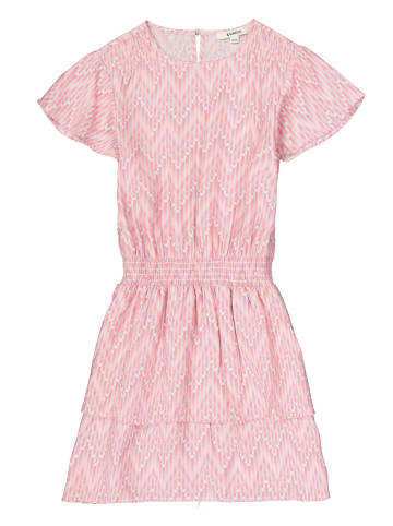 Garcia Minikleid Taillenbund Stufenrock Sommerkleid in ecru