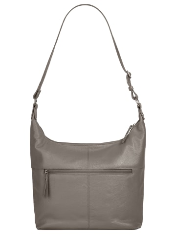 Bruno Banani Shopper echt Leder in grau