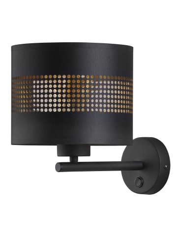 Licht-Erlebnisse Wandlampe in Schwarz Gold