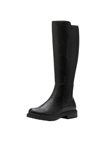 Marco Tozzi Long boot flat in BLACK